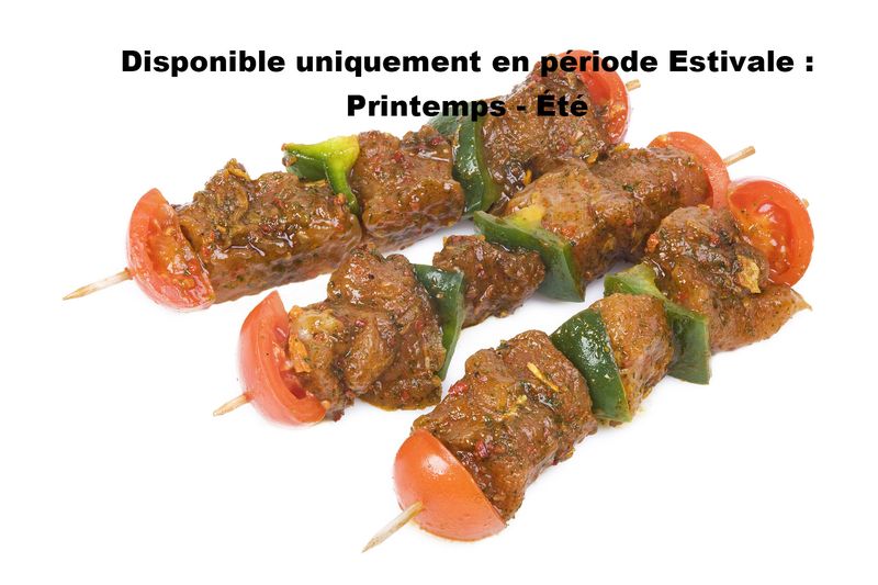 BROCHETTE DE DINDE CATALANE