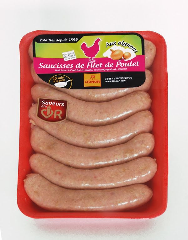 SAUCISSE DE VOLAILLE (POULET OU LAPIN)