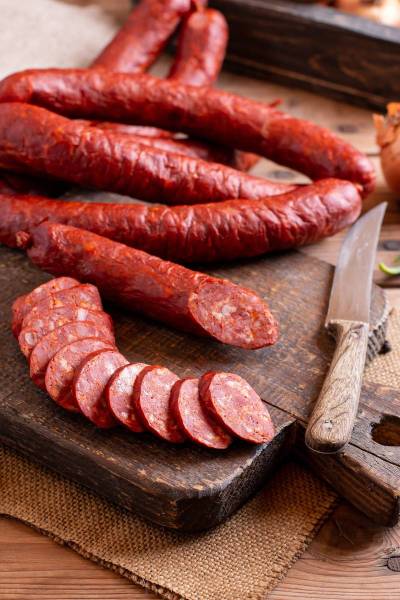 SAUCISSE FUMÉE CUITE