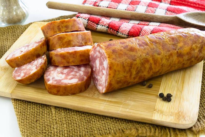 SAUCISSE DE MORTEAU LABEL ROUGE IGP