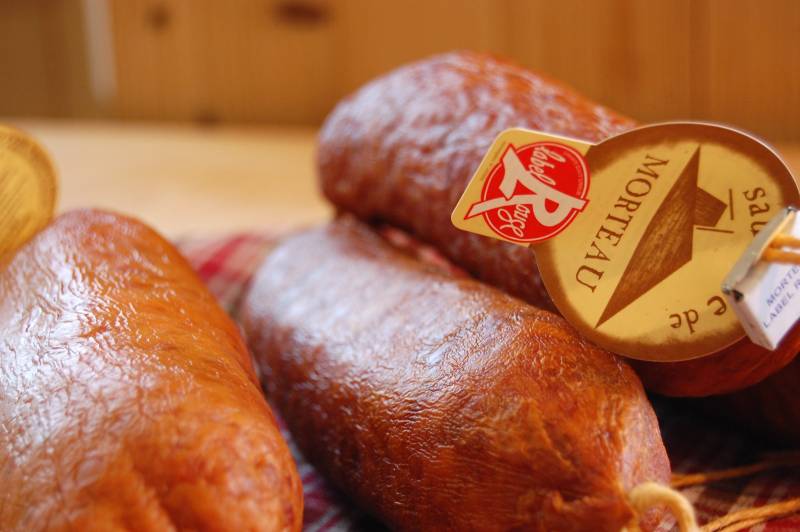 SAUCISSE DE MORTEAU LABEL ROUGE IGP