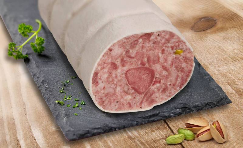 TETE ROULÉE AUX PISTACHES